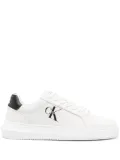 Calvin Klein Jeans logo-print low-top sneakers - White