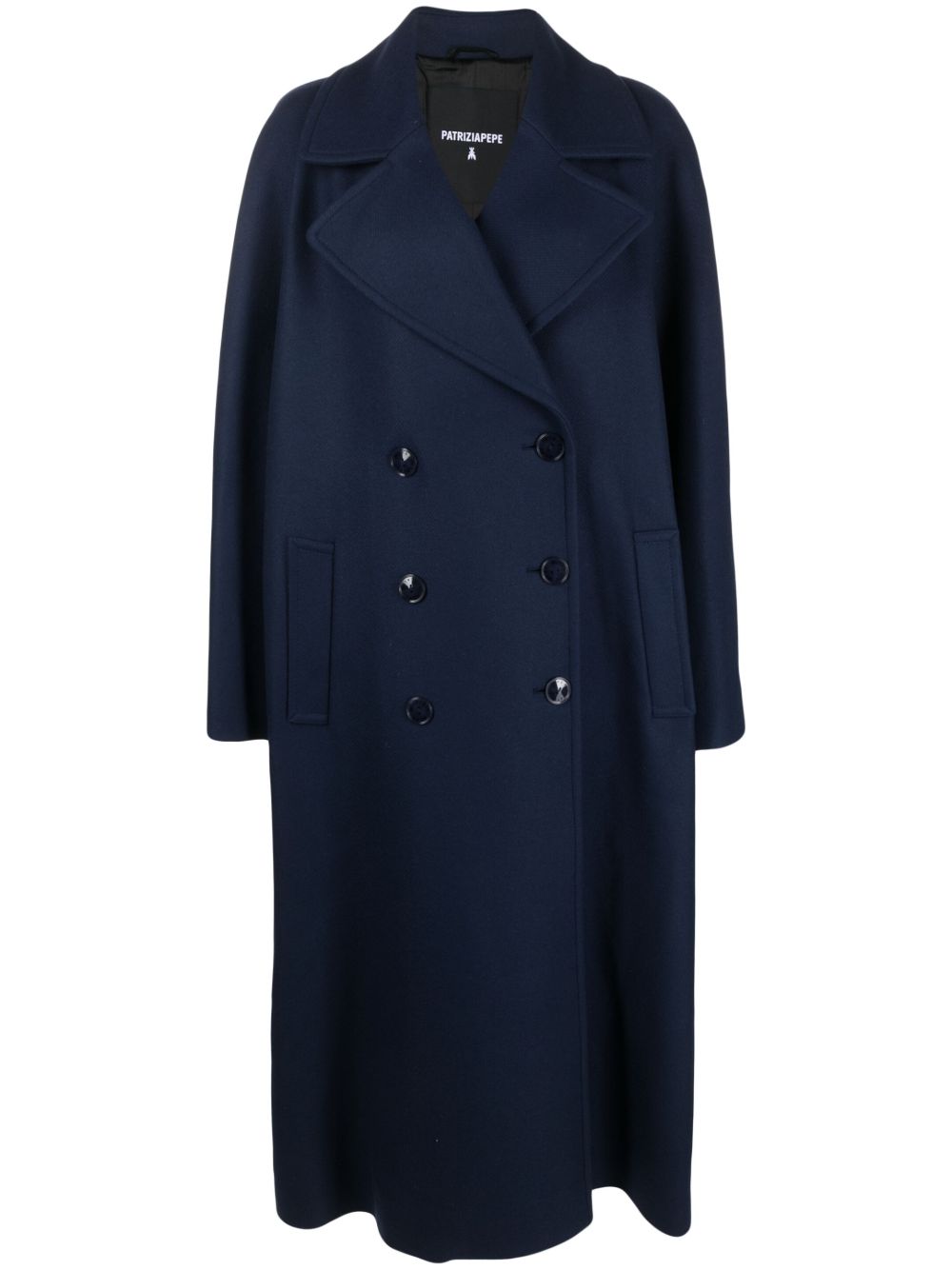 virgin-wool blend coat