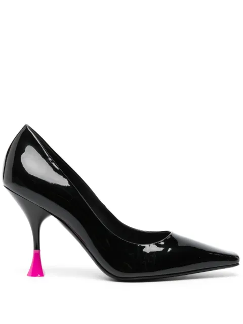 3juin Bahia 95mm patent leather pumps