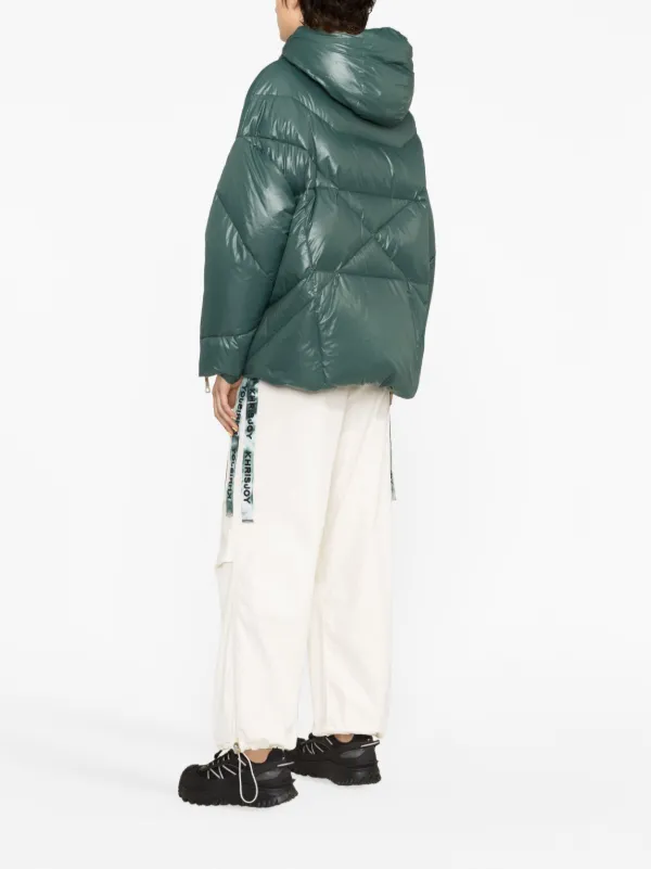 Khrisjoy Khris Iconic Puffer Jacket | Green | FARFETCH