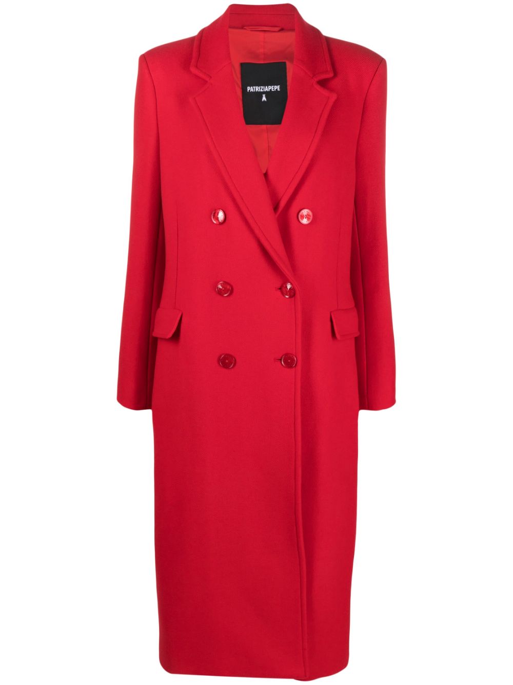 virgin wool-blend coat