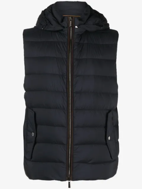 Moorer Kitami-S3 hooded puffer gilet