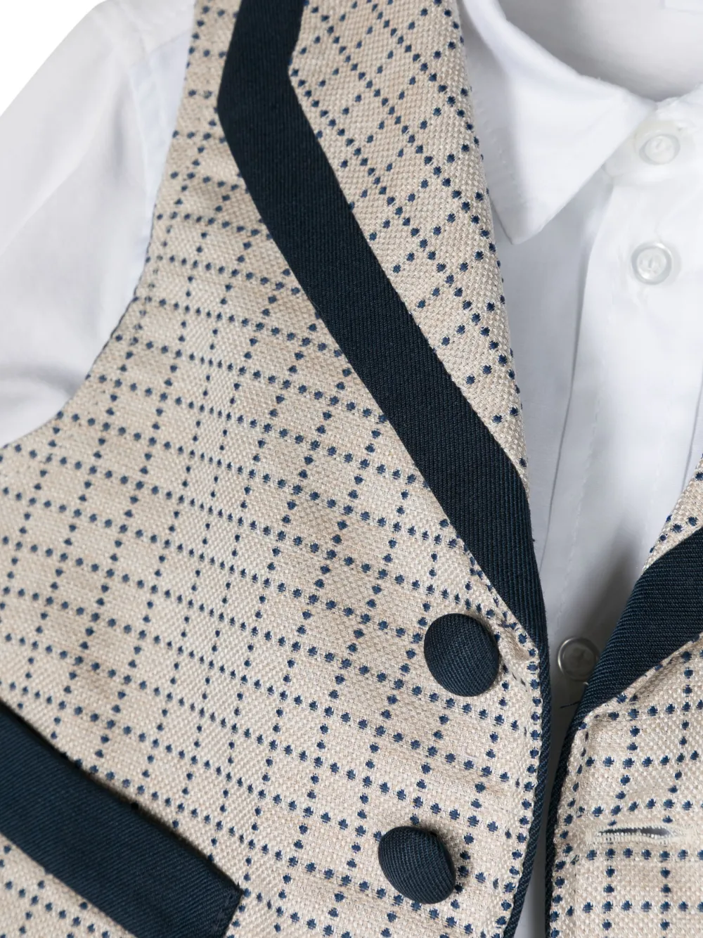  Siola Conjunto Con Detalle De Lazo - Azul 