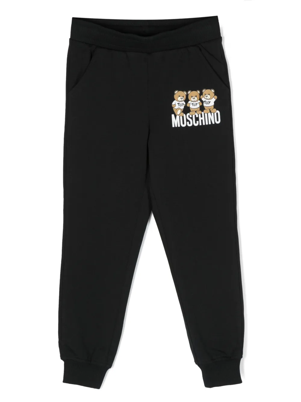 Moschino Kids Teddy Bear Cotton Track Pants - Farfetch