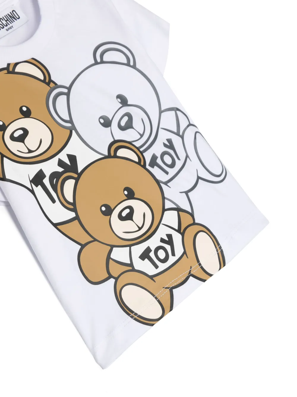 Mousse Lilac Bear Print T-Shirt main image 0