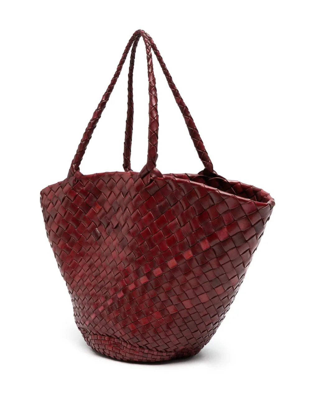 Dragon Diffusion Egola Woven Tote Bag In Rot