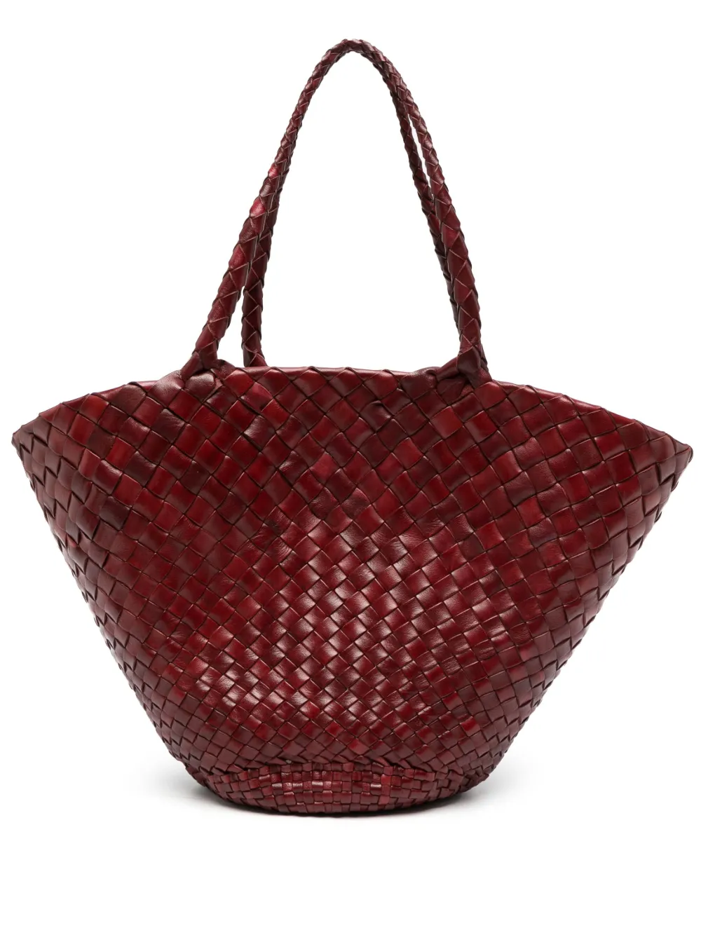 Dragon Diffusion Egola Woven Tote Bag In Rot