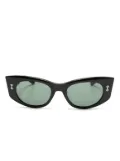 Akoni cat eye-frame sunglasses - Black