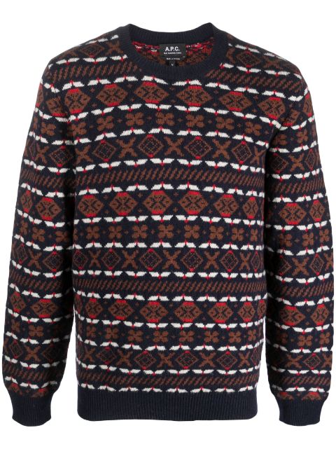 A.P.C. John merino-wool pullover Men