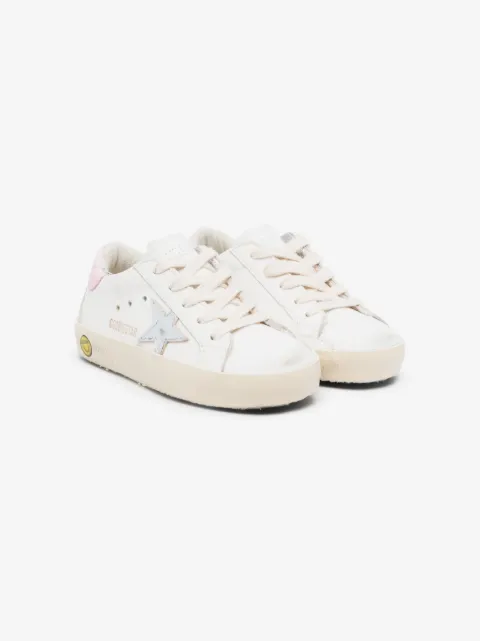 Golden Goose Kids Super-Star leather sneakers
