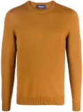 Drumohr crew-neck merino jumper - Orange