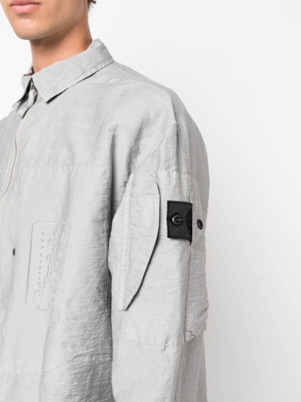 Stone island overshirt shadow project sale