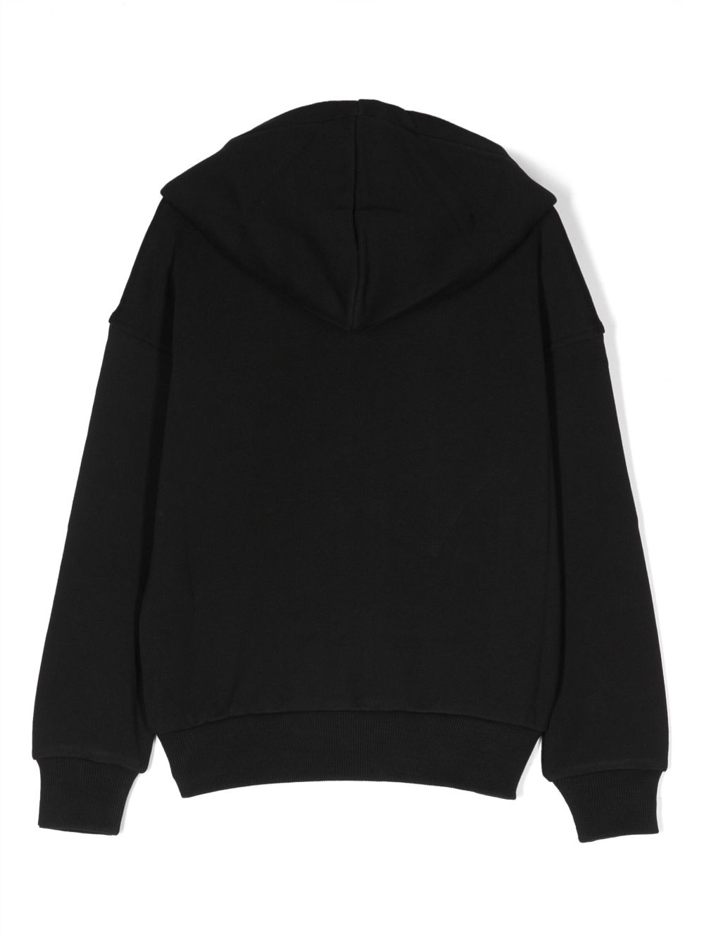 Moschino Kids Teddy-Bear zipped hoodie - Zwart