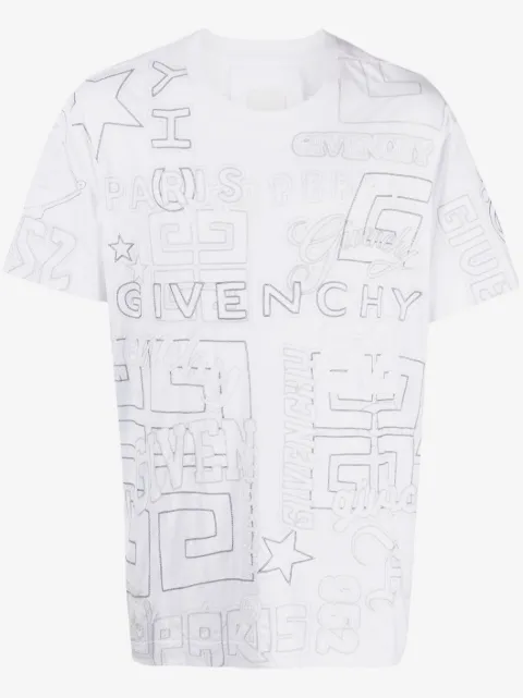 Givenchy エンブロイダリー Tシャツ