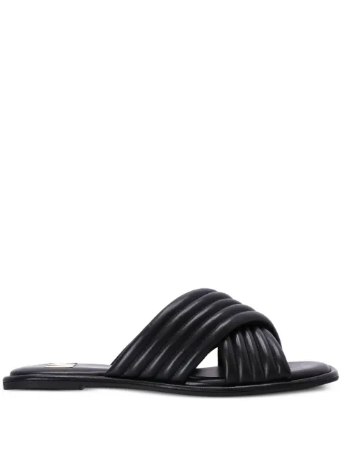 Michael Michael Kors Portia quilted leather slides 