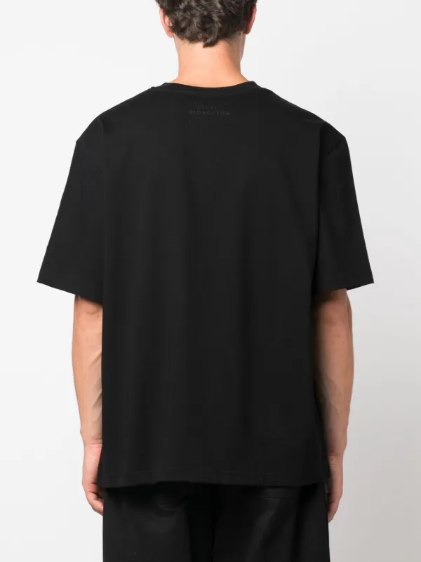 Studio Nicholson crew-neck Cotton T-shirt | Black | FARFETCH