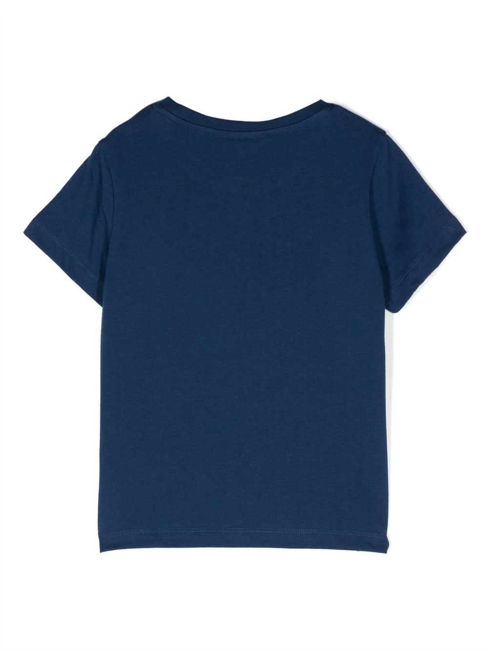 Philipp Plein Junior logo-print cotton T-shirt - Blauw
