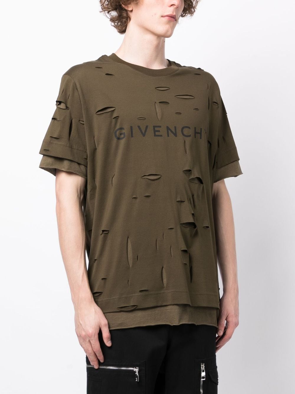 Givenchy ダメージ Tシャツ - Farfetch