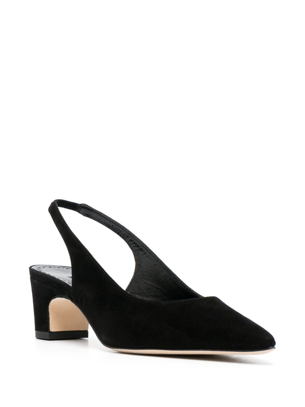 Image 2 of Manolo Blahnik 50mm pointed-toe slingback pumps