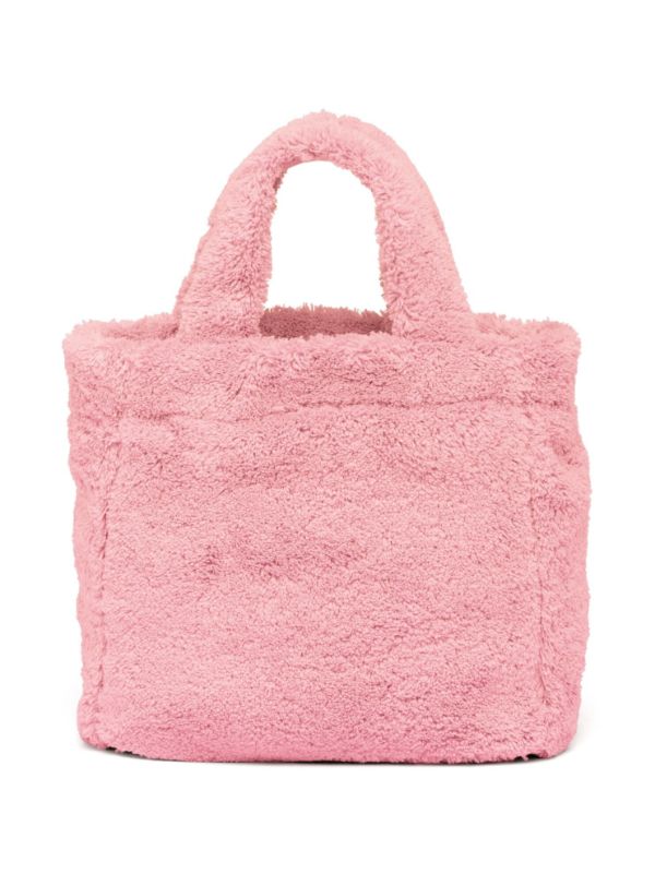 Prada Small Terry Tote Bag - Pink for Women