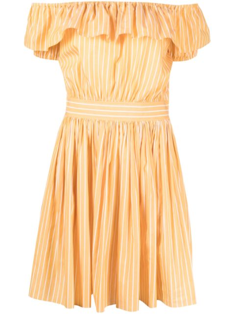 Miu Miu off-shoulder ruffle dress Women