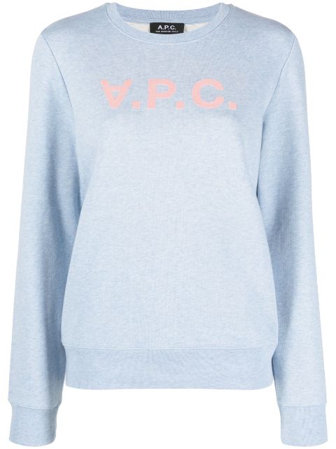 A.P.C. Viva logo cotton sweatshirt Women