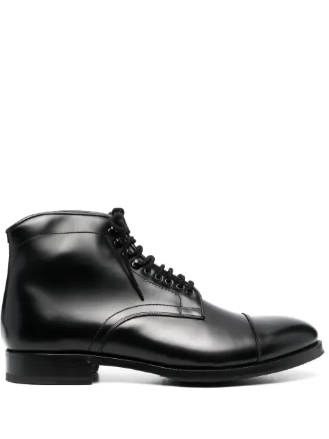 Lidfort lace-up leather boots