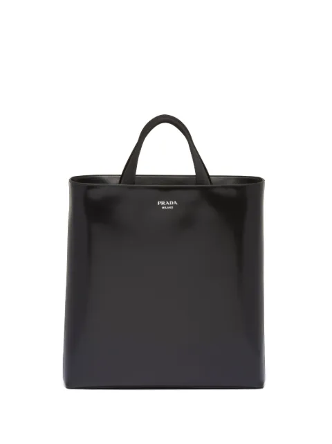 Prada bolso shopper con sello del logo