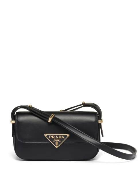 Prada triangle-logo shoulder bag