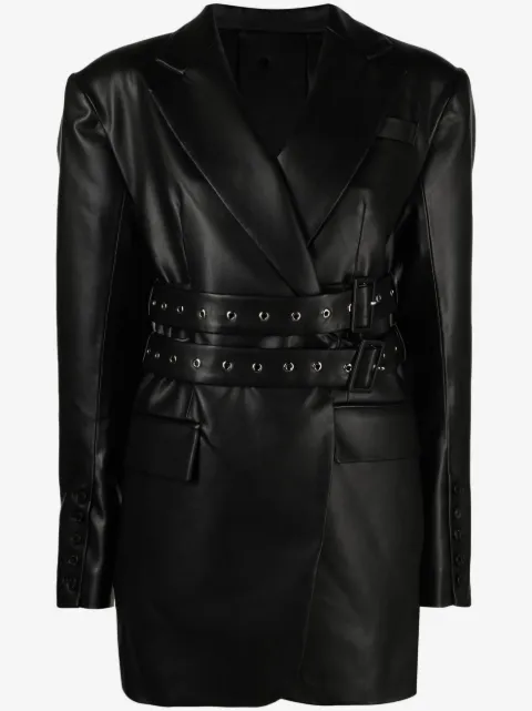 Rokh side tie-fastening blazer