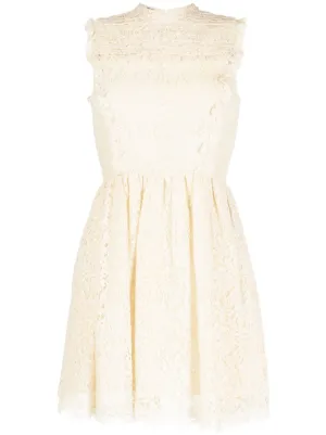 Miu miu lace on sale dress