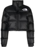 The North Face Nuptse padded cropped jacket - Black