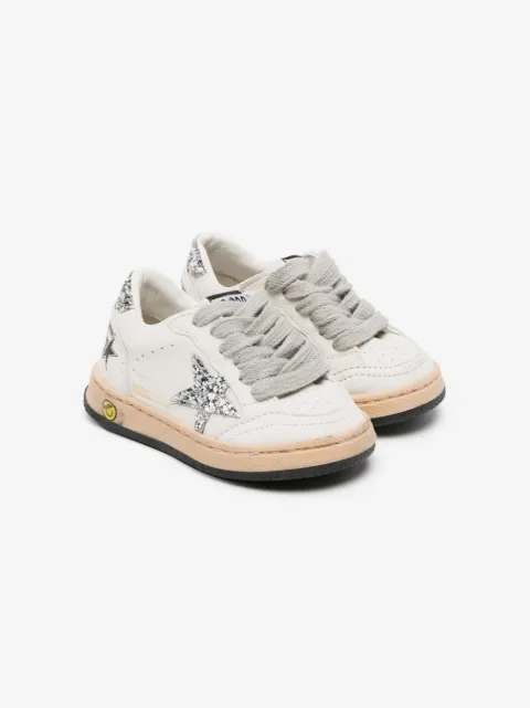 Golden Goose Kids Ball Star leather sneakers
