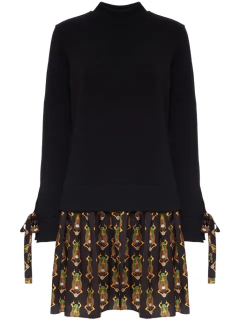 La DoubleJ vestido corto Sporty con estampado gráfico