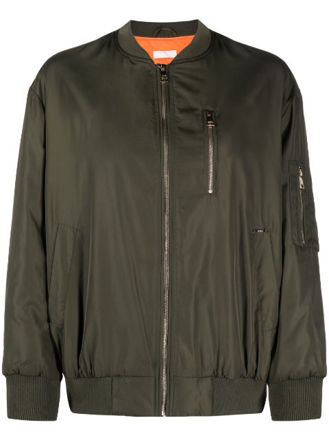 LIU JO zip-pockets bomber jacket 