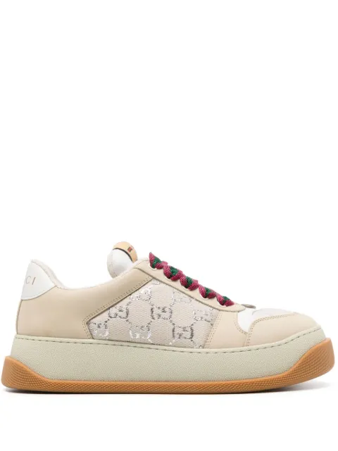 Gucci Screener GG-lamé sneakers