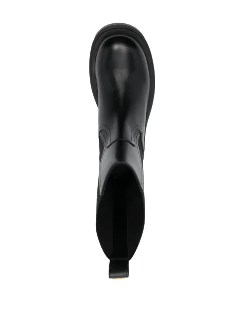 TWINSET ridged-sole leather boots 232TCP320 - 3