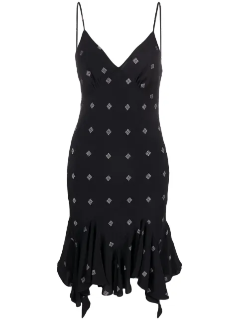Givenchy 4G silk short dress