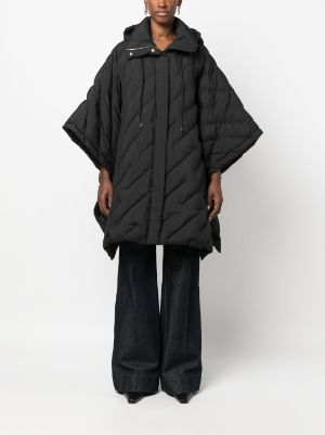 Fashion Men Long Hooded Poncho Coats Lapel Cape Trench Streetwear