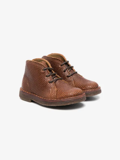 Pèpè lace-up leather boots