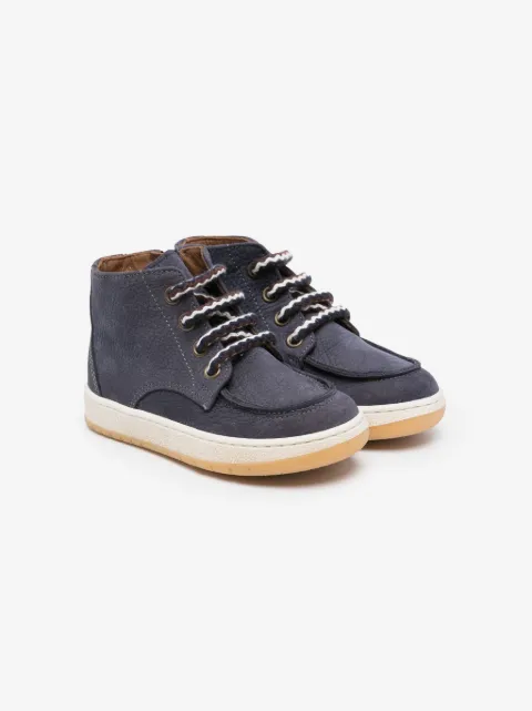 Pèpè lace-up leather ankle boots