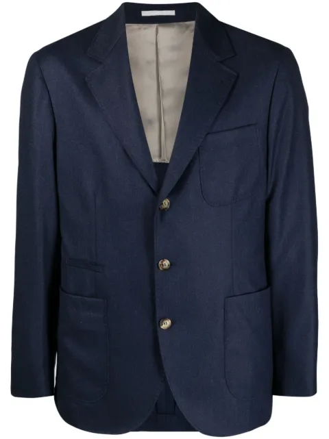 Brunello Cucinelli blazer con botón