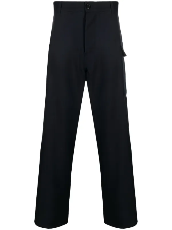 Marni cargo-pocket Wool Trousers - Farfetch