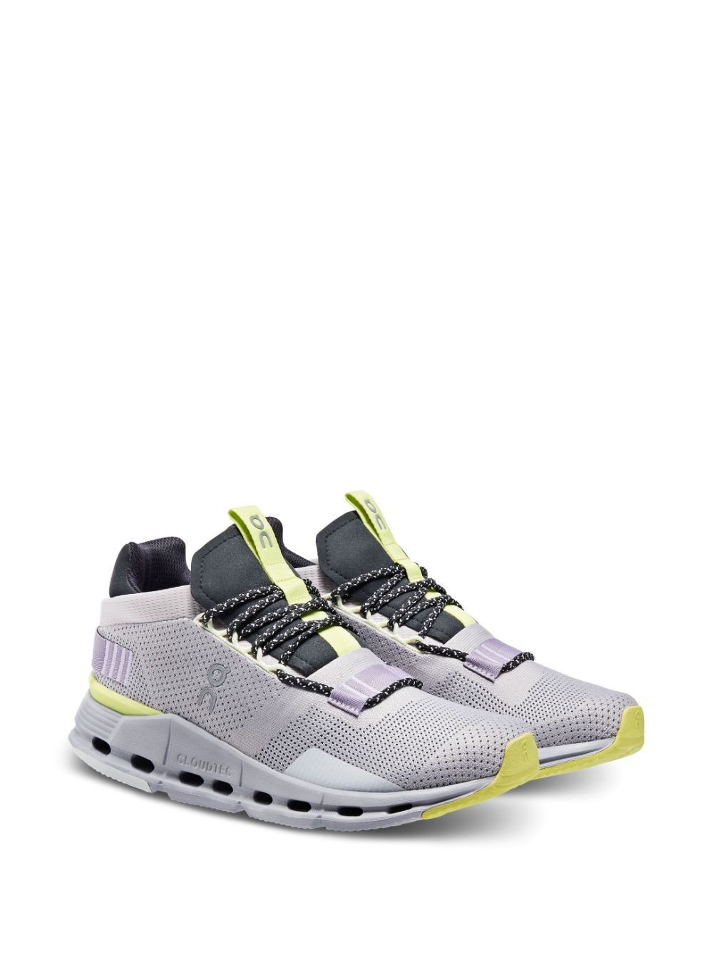 Shop On Running Cloudnova Lace-up Sneakers In Grey