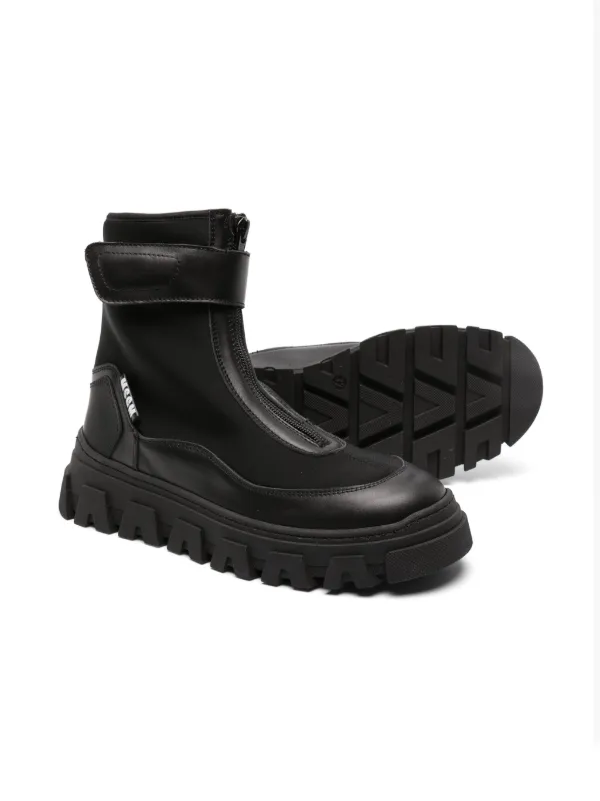 kids zip up boots