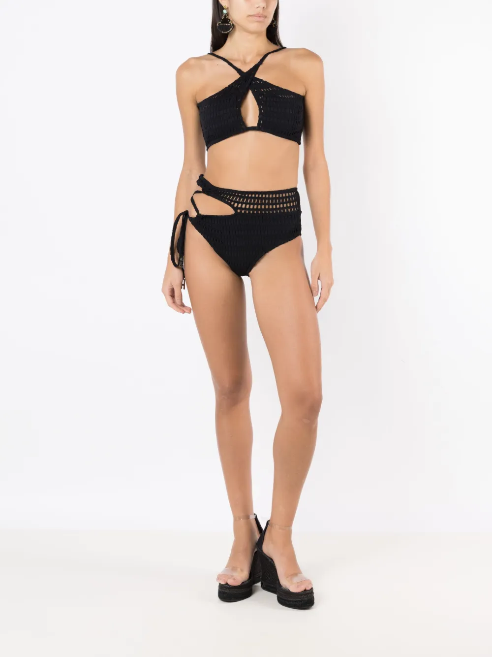 Amir Slama open-knit cut-out bikini set | Bikinis | Image 2