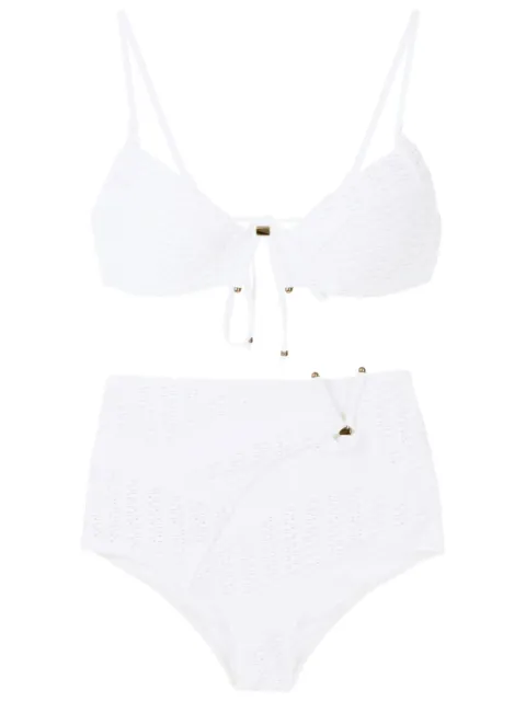 Amir Slama open-knit underwire bikini set 