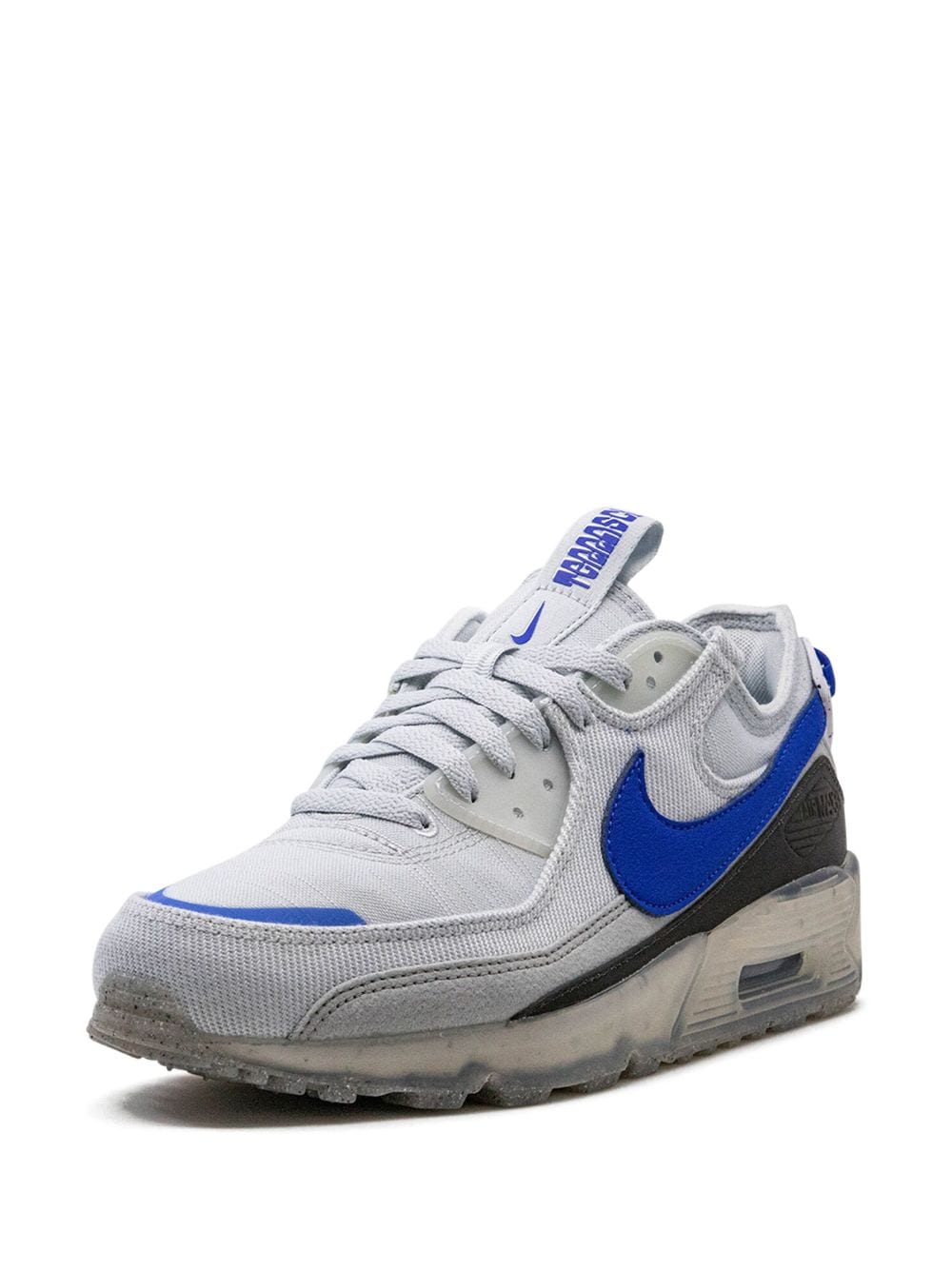 Shop Nike Air Max Terrascape 90 "platinum/blue" Sneakers In Grey