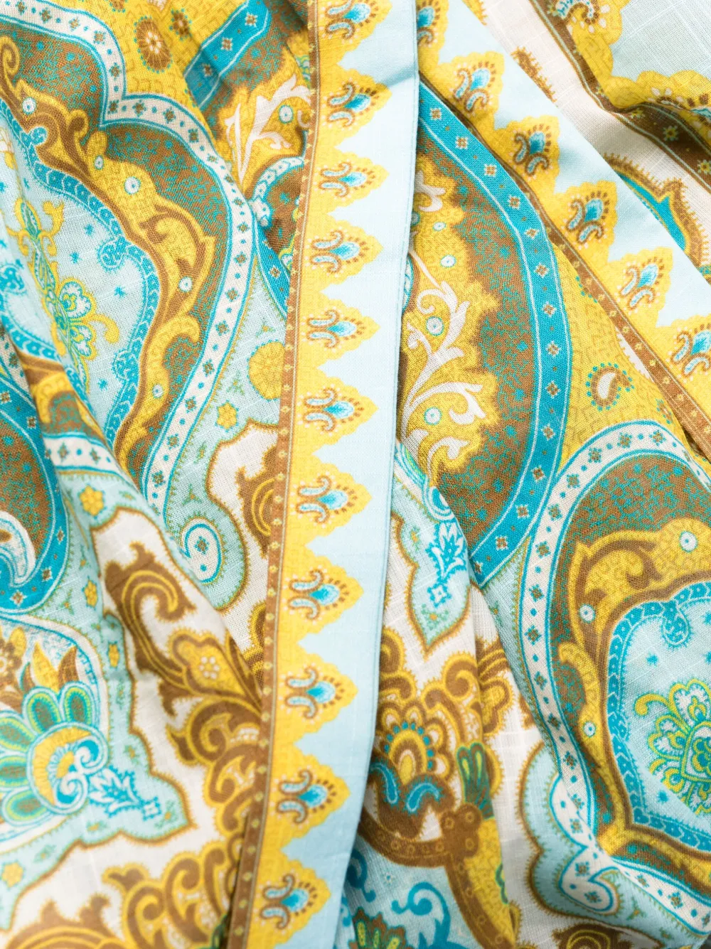 ZIMMERMANN Halcyon paisley-print Midi Dress - Farfetch