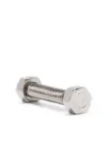 Maison Margiela screw-shaped barbell earring - Silver
